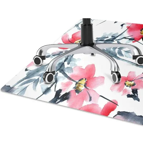 Podloga za pisalni stol Flower pattern