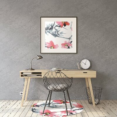 Podloga za pisalni stol Flower pattern