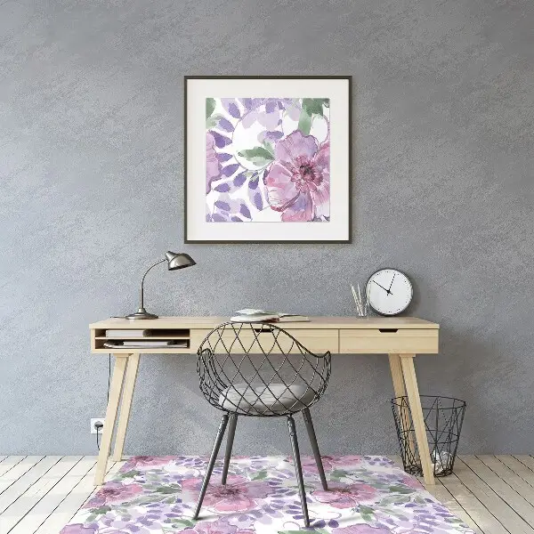 Podloga za stol Purple flowers