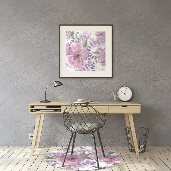 Podloga za stol Purple flowers