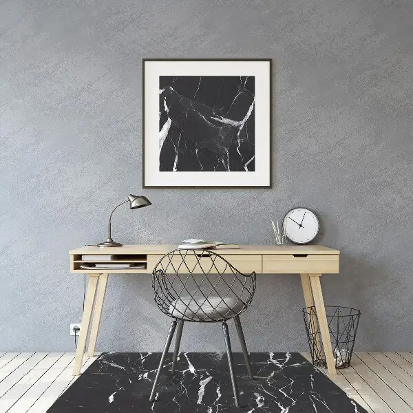 Podloga za zaščito tal Black marble