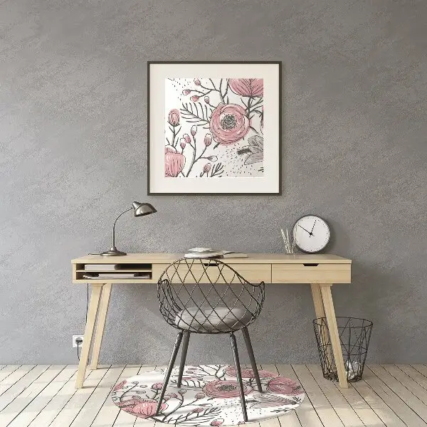 Podloga za stol Pastel roses art