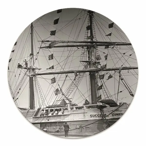 Podloga za stol Vintage ship