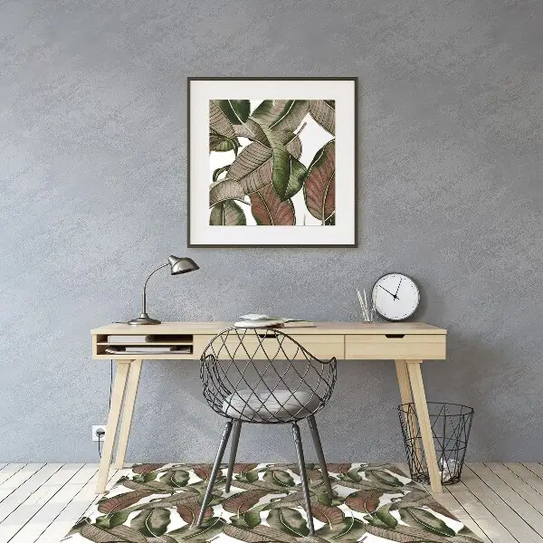 Podloga za zaščito tal Botanical leaf