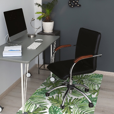 Podloga za pisarniški stol Jungle leaves