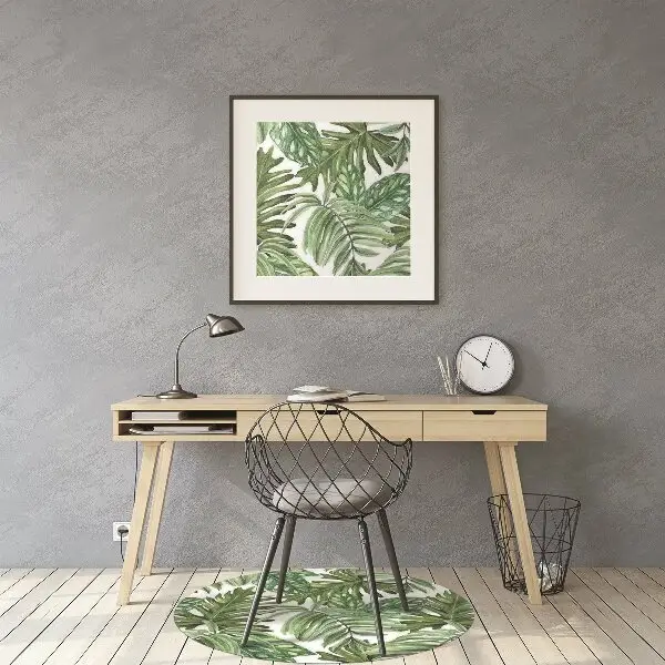 Podloga za pisarniški stol Jungle leaves