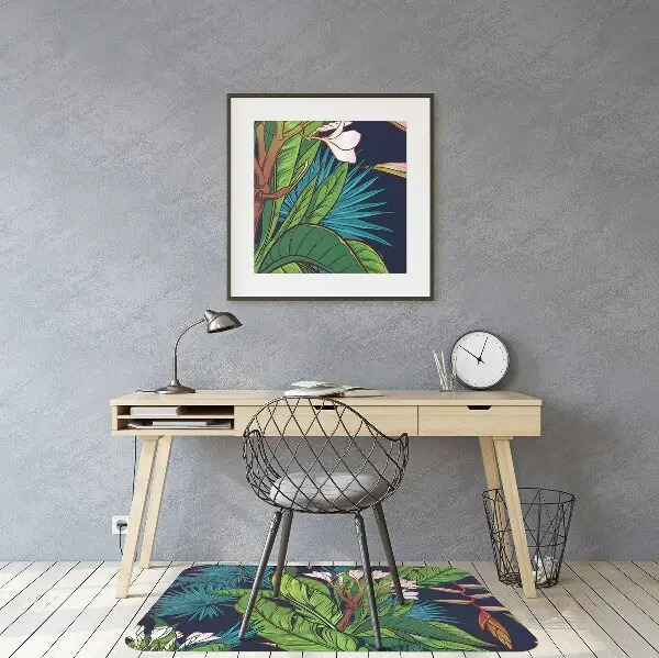 Zaščitna podloga za stol Tropical jungle