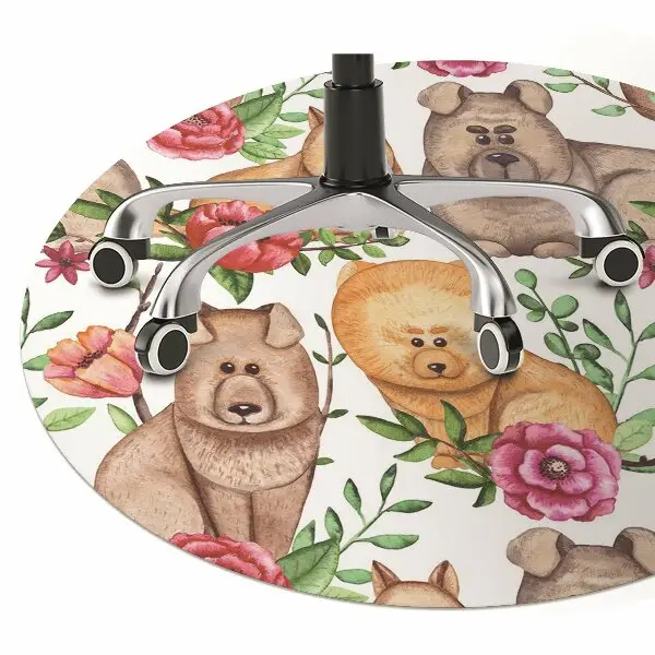 Podloga za stol Chow chow dogs