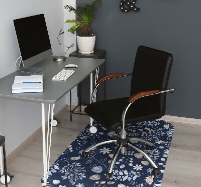Podloga za pisarniški stol Scandinavian leaves
