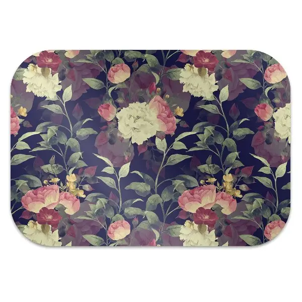Podloga za pisarniški stol Vintage flowers