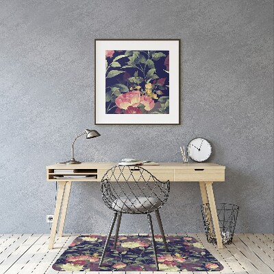 Podloga za pisarniški stol Vintage flowers