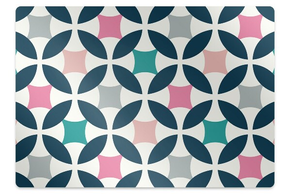 Podloga za stol Pastel retro pattern