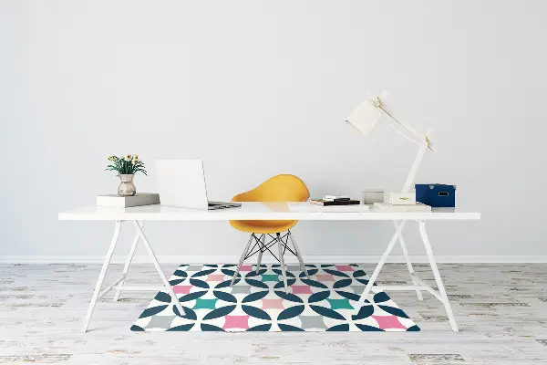 Podloga za stol Pastel retro pattern