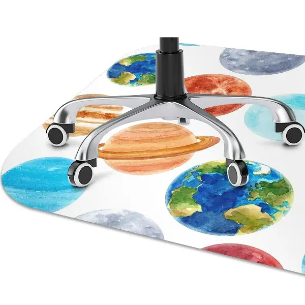 Podloga za zaščito tal Colorful planets