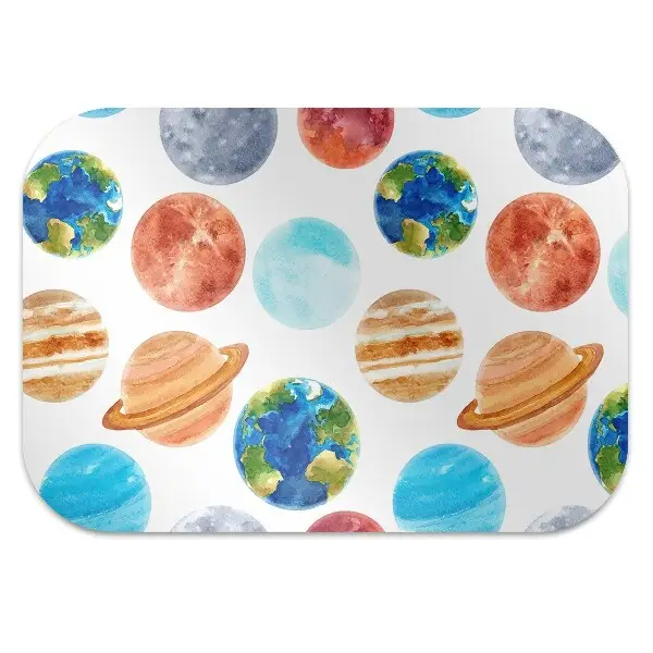 Podloga za zaščito tal Colorful planets