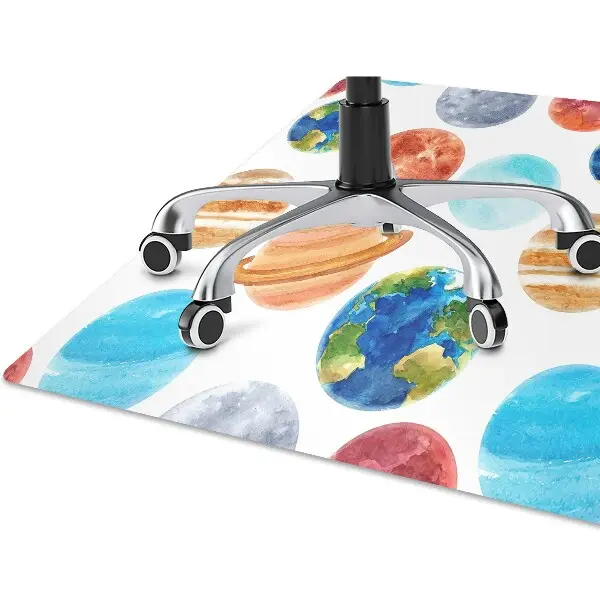 Podloga za zaščito tal Colorful planets
