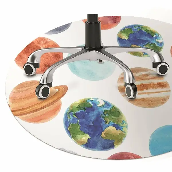 Podloga za zaščito tal Colorful planets