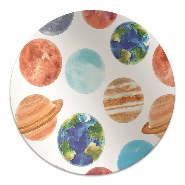 Podloga za zaščito tal Colorful planets