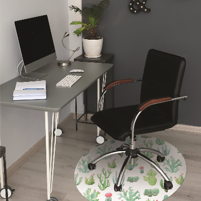 Podloga za pisarniški stol Small cacti