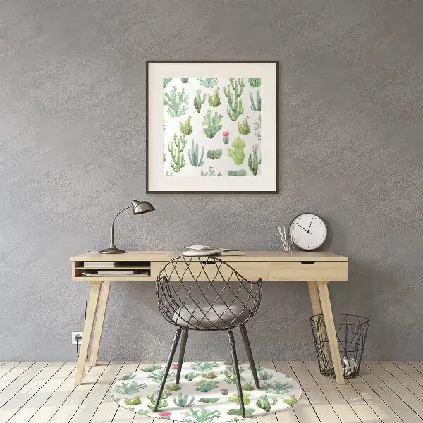 Podloga za pisarniški stol Small cacti