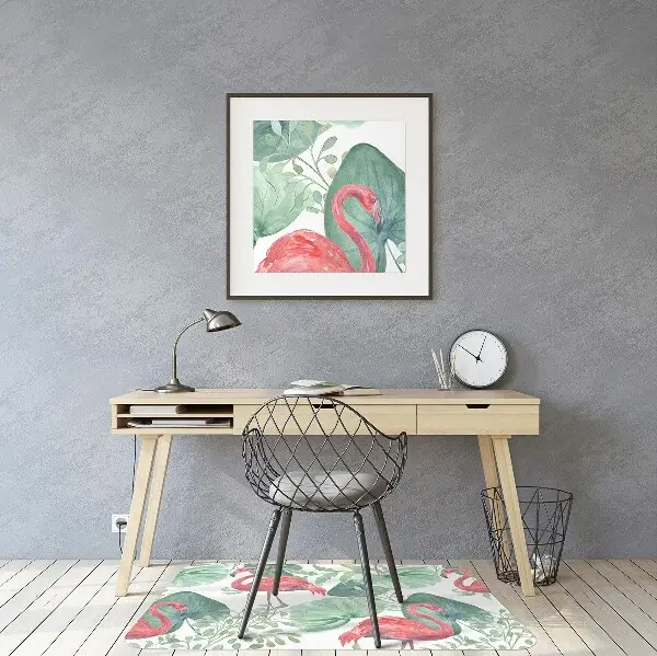 Podloga za zaščito tal Exotic flamingos