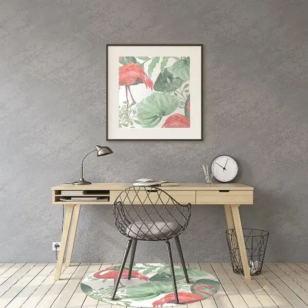 Podloga za zaščito tal Exotic flamingos