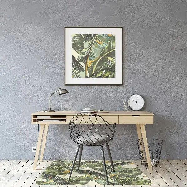 Podloga za pisarniški stol Palm leaves