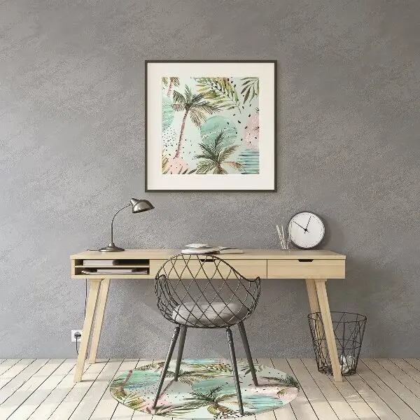 Podloga za pisalni stol Hawaii palms