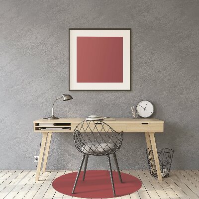 Podloga za stol Temno rdeča barva