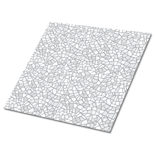 PVC ploščice Sivi lep mozaik