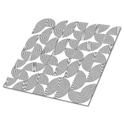 Vinilne ploščice Geometrijska siva tema