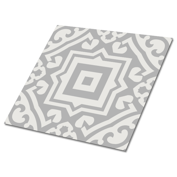 Vinilne ploščice Geometrijski sivi vzorci
