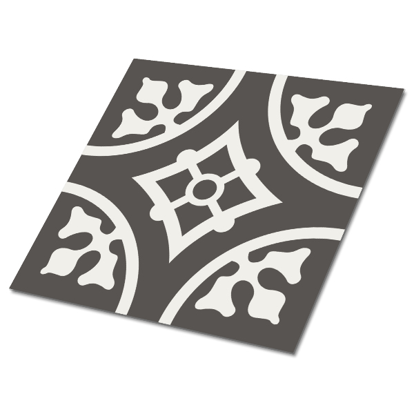 Vinilne ploščice Orientalski sivi vzorec