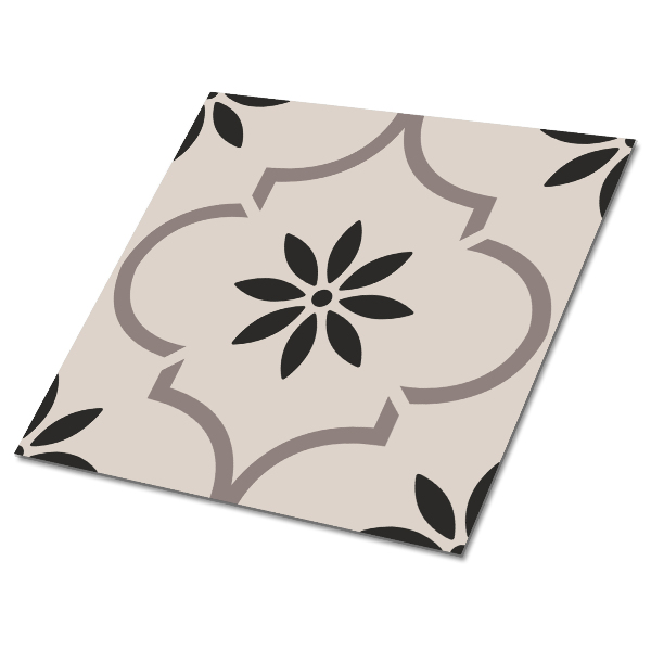 Samolepilne pvc ploščice Vzorec arabskega cvetja