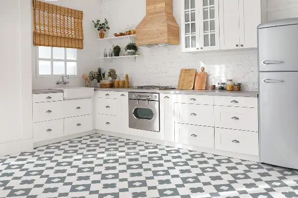 Samolepilne pvc ploščice Vzorec v diamantih