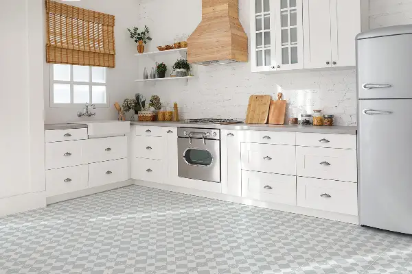 PVC ploščice Geometrijsko patchwork