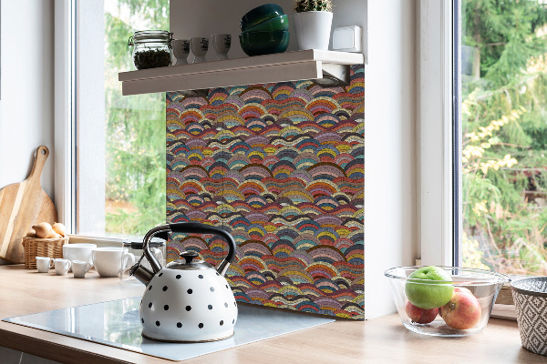 Vinilne ploščice Patchwork valovi