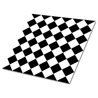 PVC ploščice Poševna šahovna plošča
