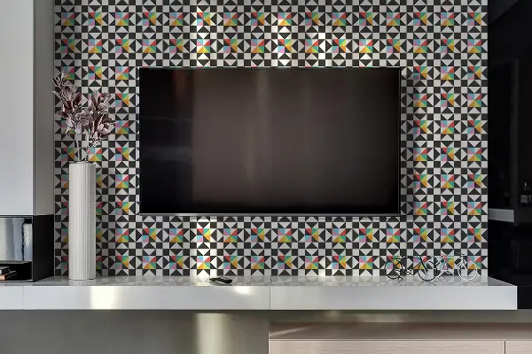 PVC plošča Geometrijski vzorec