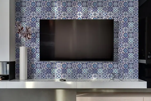 Stenska plošča Vzorec Azulejos
