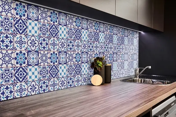 Stenska plošča Vzorec Azulejos