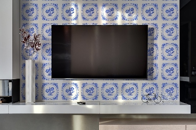 PVC plošča Azulejos cvet