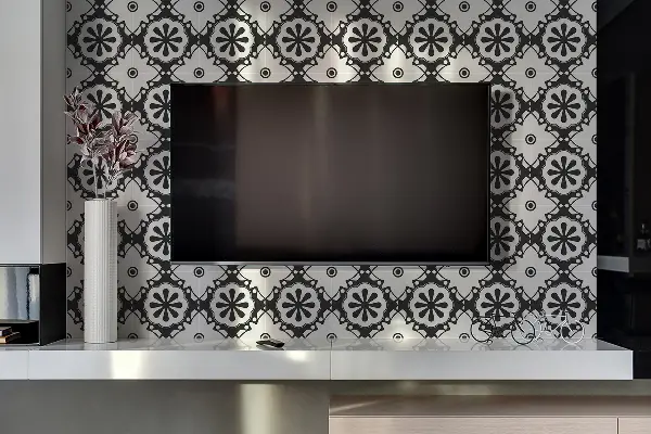 Stenska plošča Geometrijski vzorec