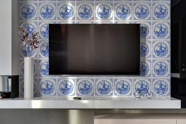 PVC plošča Azulejos Style Wintmill