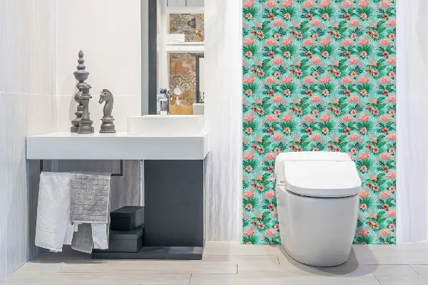 PVC plošča Flamingos
