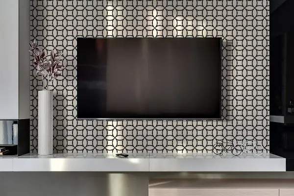 PVC plošča Geometrijska kolesa