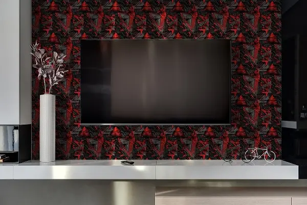 PVC plošča Sodobni vzorec