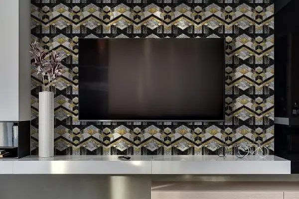 Stenska plošča Geometrijska iluzija