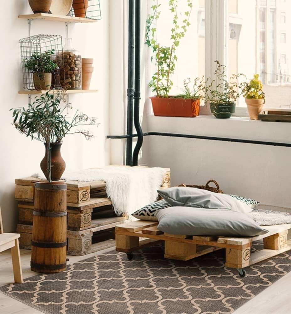 vinilna preproga iz maroške detelje