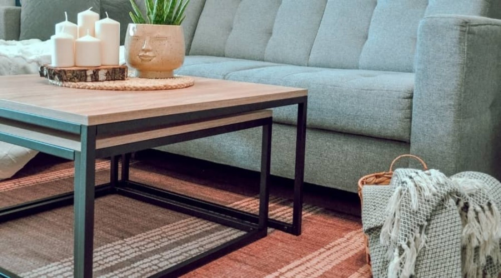 vinilna preproga za dnevno sobo